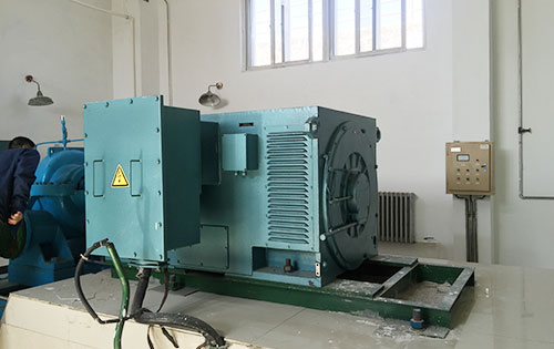 蓬安某水电站工程主水泵使用我公司高压电机